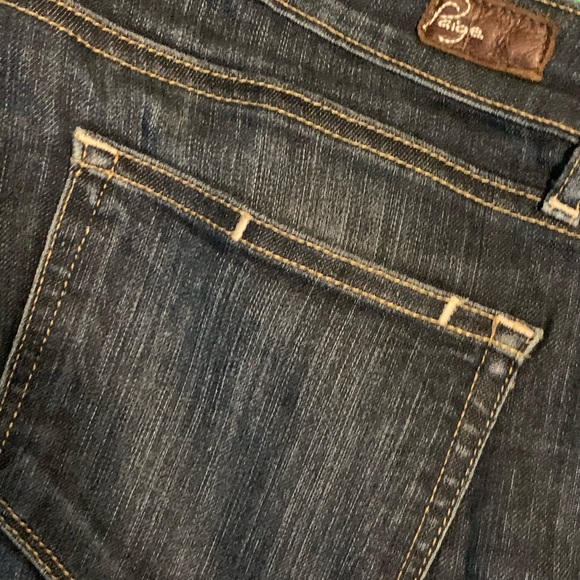 Paige Peg indigo skinny Jeans 27 waist  30 inseam - Picture 9 of 9